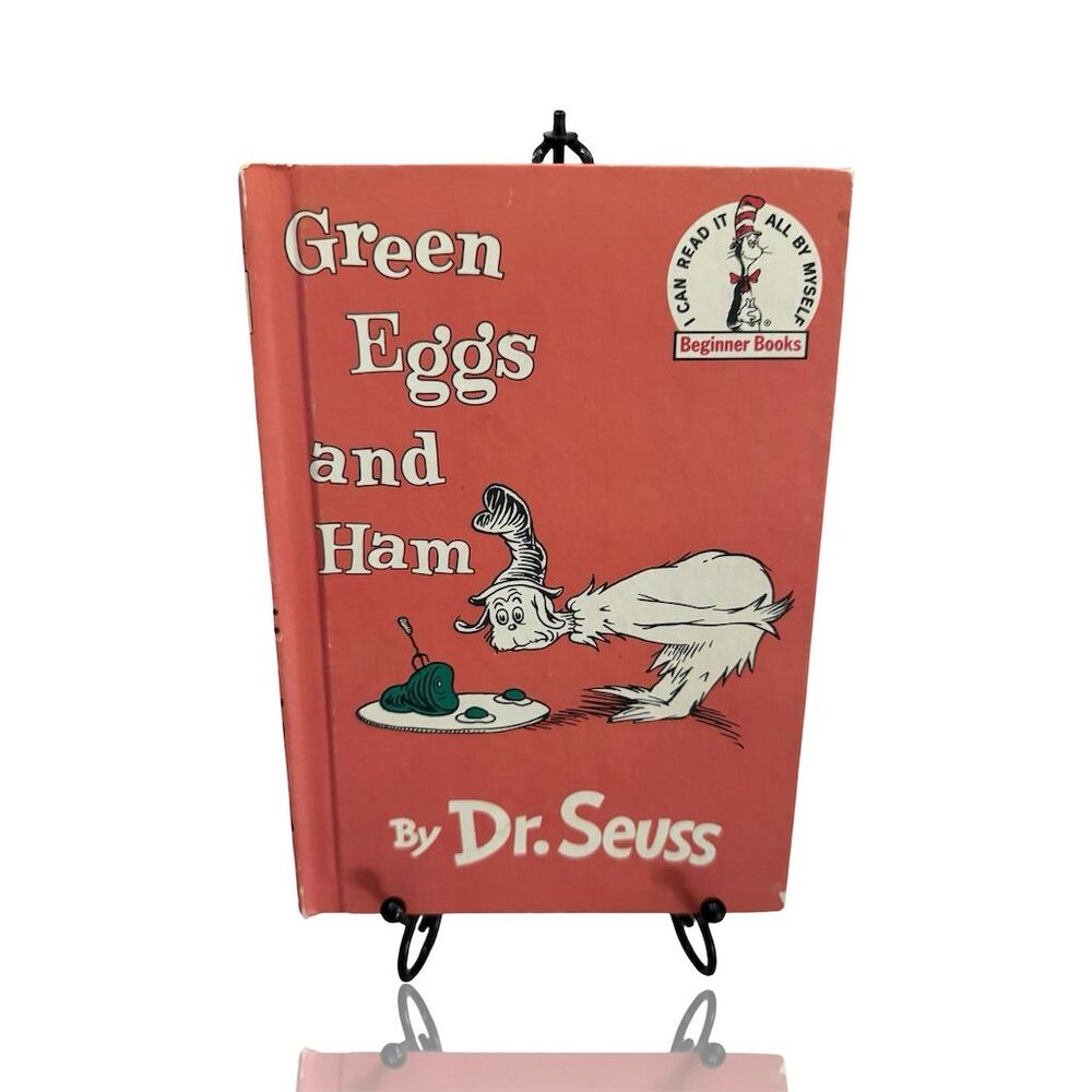 Vintage Green Eggs and Ham by Dr. Seuss Hardcover Book Club Edition